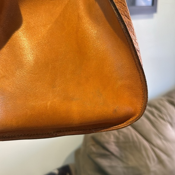 Madewell Womens $168 Sydney Leather Burnished Caramel Crossbody Bag AI573 D - Picture 3 of 3